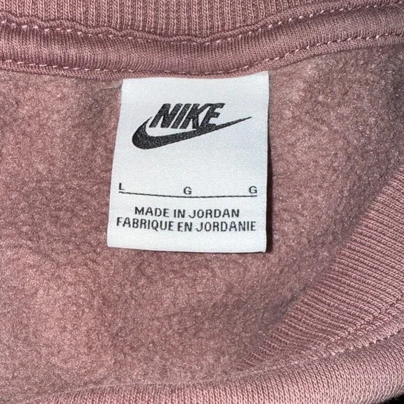 Nike Womens Chocolate Crewneck Sweater - Picture 3 of 3